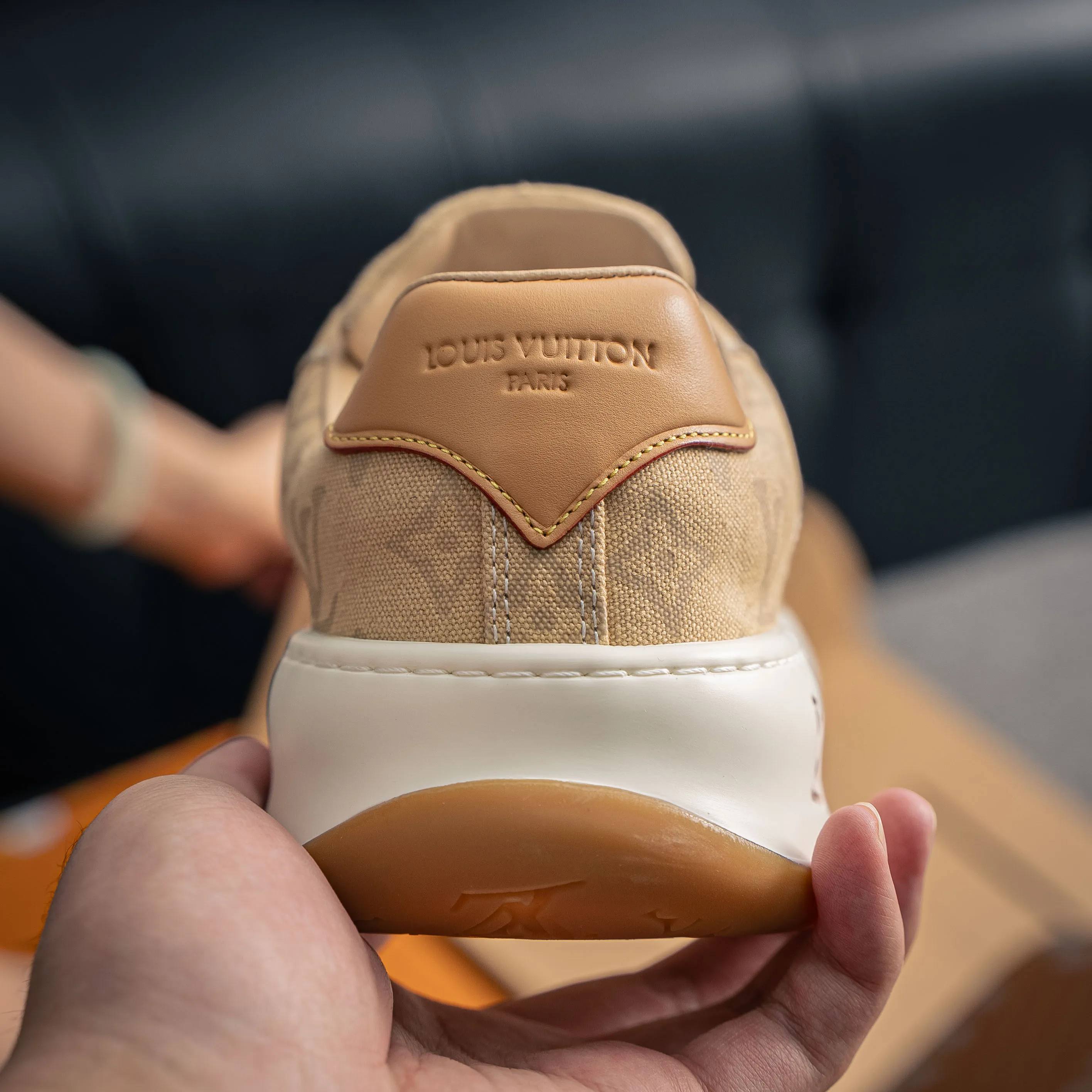 Premium -- LOUIS VUITTON Tilted Series｜2026 LV Tilted Low Sneakers Series Low-Top Retro Skate Shoes Men Shoes｜